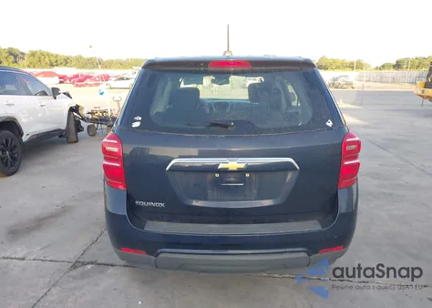 2017 Chevrolet Equinox Ls z USA, uszkodzony, nr VIN 2GNALBEK1H1537274